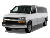 Ворсовые коврики в салон  Chevrolet Express (1996 - 2002)