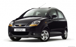 Ворсовые коврики в салон  Chevrolet Spark II (2005 - 2009)