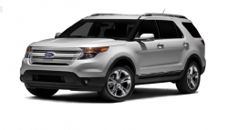 Ворсовые коврики в салон  Ford Explorer V (U502) (2010 - 2015) Дорестайлинг