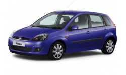Ворсовые коврики в салон  Ford Fiesta V (2002 - 2008)