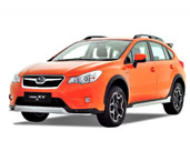 Ворсовые коврики в салон  Subaru XV (2011 - 2016)